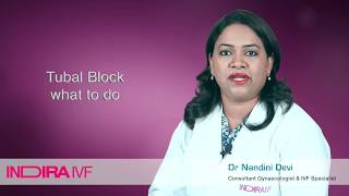 How to get pregnant in Blocked Fallopian tube Tamil  Indira IVF Chennai Dr Nandani [upl. by Mayrim]