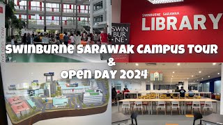 Swinburne Sarawak Campus Tour 2024  New Library📚  Open Day 🏫 [upl. by Rebhun598]