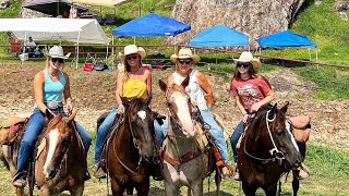 National Championship Chuckwagon Race 2022 at the Bar O F Ranch  our favorite weekend of the year [upl. by Glantz183]