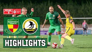 HIGHLIGHTS  Nantwich Town 22 Widnes FC  PitchingIn NPL West  10924 [upl. by Ibson]