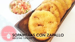 Sopaipillas chilenas  Dulces Bocados [upl. by Brufsky]