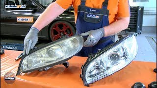 XenonScheinwerfer wechseln  Opel Omega B TUTORIAL [upl. by Guyer]