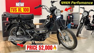 quotNew TVS XL 100 2024🚀  The Perfect Workhorsequot Price Features MileageFull Review ​⁠BikesHunt [upl. by Gibbon]