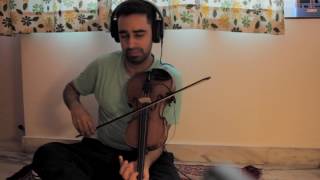 Folk style Carnatic Improvisation in Kambhoji by Tejas Mallela [upl. by Trumann]