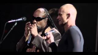 Sting amp Stevie Wonder  Fragile Live [upl. by Benoite]