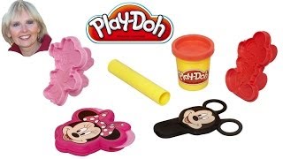 PlayDoh Mickey Mouse Clubhouse Mickey and Minnie Sets [upl. by Kacie922]