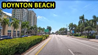 Boynton Beach Florida Driving Through [upl. by Lennahs]