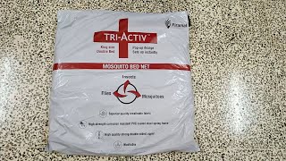 TriActiv Mosquito Net for Double BedPiramal Mosquito Net [upl. by Duthie739]