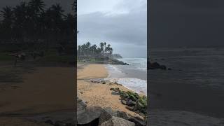 Varkala beach in Kerala 🌊 varkala Kerala views beach sea varkalabeach [upl. by Inah800]