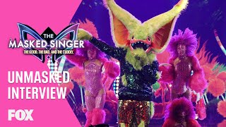 Thingamabob  Jordan Mailata Unmasked Interview  Season 7 Ep 3  THE MASKED SINGER [upl. by Vassell]