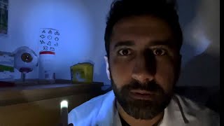 ASMR Binaural Dark Room Medical Exam skin eyes mouth ears rp [upl. by Anitreb]