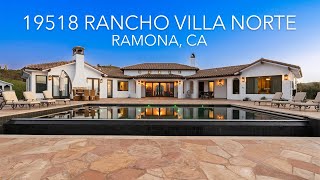 19518 Rancho Villa Norte  Ramona CA [upl. by Winter37]