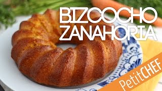 Bizcocho de zanahoria esponjoso  Petitchef [upl. by Kin]