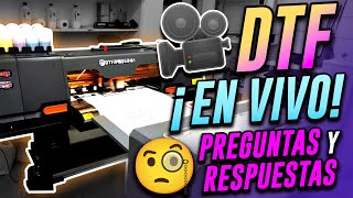 🔥 Impresion DTF en vivo ¡Lo que debes saber 🔥 [upl. by Maril]