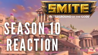 SMITE SEASON 10 NEW CONQUEST MAP KEYNOTE REACTION [upl. by Clayborn]