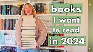 top books I want to read in 2024 2024 priority tbr [upl. by Esiocnarf]