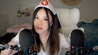 ASMR 40 Minutes of Latex ASMR with Nurse Kimi ❤️ [upl. by Ailat]