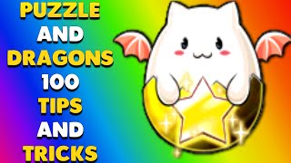 100 Puzzle amp Dragons Tips and Tricks [upl. by Romulus944]