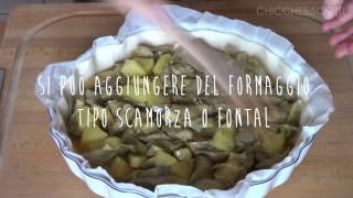 TORTA SALATA AI CARCIOFI senza glutine [upl. by Walcott194]