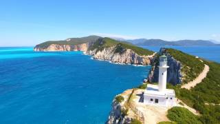 Capo Lefkas Lefkada Greece island 4K [upl. by Moseley]