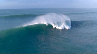 DRONE FOOTAGE OF MASSIVE WAVES IN NEWQUAY CORNWALL UK [upl. by Ravi]