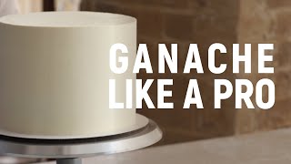 How to perfectly cover the cake with ganache  Secrets of the ganache technique  Smooth sides [upl. by Notrom940]