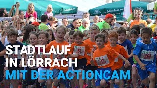 Der Stadtlauf Lörrach mit der Actioncam [upl. by Harrison]