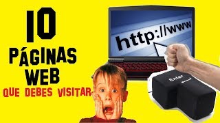 10 SITIOS WEB ÚTILES que NO CONOCÍAS  Parte 1  Directo a Favoritos [upl. by Ariad587]