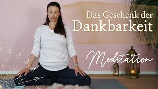 MEDITATION Das Geschenk der Dankbarkeit  YOGA mit Wanda Badwal [upl. by Iblok]