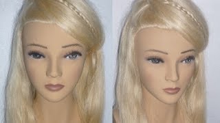 Offenes Haar schön stylen EINFACHE ZopfFrisur selber machen EASY Hairstyle Peinados hermosos [upl. by Nemzaj274]