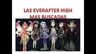 LAS EVER AFTER HIGH MAS BUSCADAS VALEN LA PENA PARTE 1 [upl. by Stoddart]