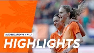 Highlights OranjeLeeuwinnen  Chili 942019 [upl. by Anilosi844]