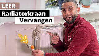 Leer Radiatorkraan vervangen om tot 20 minder gasverbruik hebt [upl. by Roots]