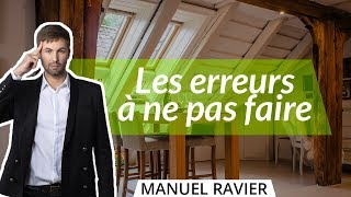 Crédit IMMOBILIER  3 ERREURS à éviter pour votre financement ⛔ [upl. by Cordle389]