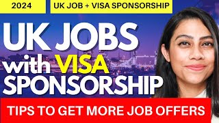 NEW UK Jobs with Visa Sponsorship 2024 🇬🇧  UK Companies offering Visa Sponsorship [upl. by Mathis57]