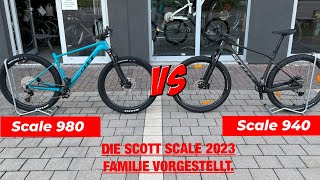 Die Scott Scale 2023 Familie vorgestellt Und das Scale 980 und 940 im Vergleich [upl. by Ahsela]