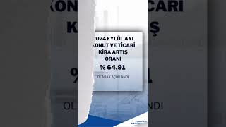 2024 Eylül Kira Artış Oranı Ne Kadar Oldu izmiremlakçı kiraartışı kiraartışoranı [upl. by Enilamme]