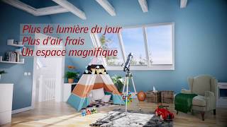 VELUX  lumière naturelle et meilleure aération [upl. by Yebot352]