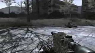 Call of duty 4 quotall ghilled upquot and 50 Cal gameplay [upl. by Isadora]