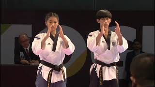 2017 SEA GAMES Taekwondo Poomsae Highlight MIX PAIR Gold Medalist  THAILAND [upl. by Haon]