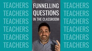 Funnelling Questioning Technique Ideas For Teachers shorts [upl. by Kernan]