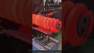 Heavy Torsion Helical Spring Manufacturing process [upl. by Kennard12]