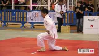 NOMURA Tadahiro JPN  CHAMMARTIN Ludovic SUI  Swiss Judo Open 2013 [upl. by Anahahs]