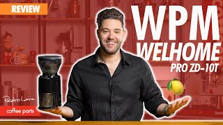 WPM Welhome Pro ZD10T Filter Coffee Grinder  Review [upl. by Tripp]