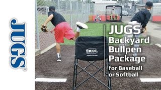 Backyard Bullpen Package  JUGS Sports [upl. by Ariec30]