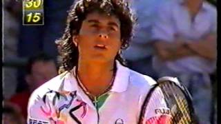 Gabriela Sabatini v Steffi Graf Berlin 1989 pt2 [upl. by Eilra]