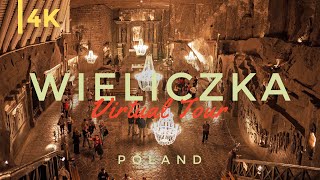 Journey into the Depths Explore Wieliczka Salt Mine in Poland  4K [upl. by Filbert]