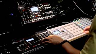 Lunatic with Elektron Analog Four Octatrack and NI Maschine [upl. by Rissa]