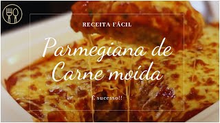 Parmegiana de carne moída é fácil de fazer😋 [upl. by Renard]