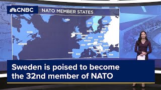 Sweden is poised to become the 32nd member of NATO [upl. by Anaiuq]